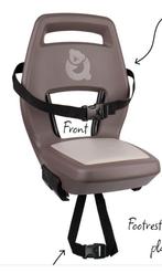 Nieuwe Achterzit met Kliksysteem, Fietsen en Brommers, Fietsaccessoires | Fietsstoeltjes, Achterzitje, Voetsteuntjes, 9 t/m 18 kg