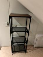 Stellingkast zwart metaal, Huis en Inrichting, Ophalen, Zo goed als nieuw