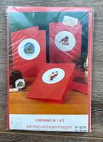 Borduurpakket Permin of Copenhagen - voor kaarten, Ophalen of Verzenden, Nieuw, Handborduren, Borduurpakket