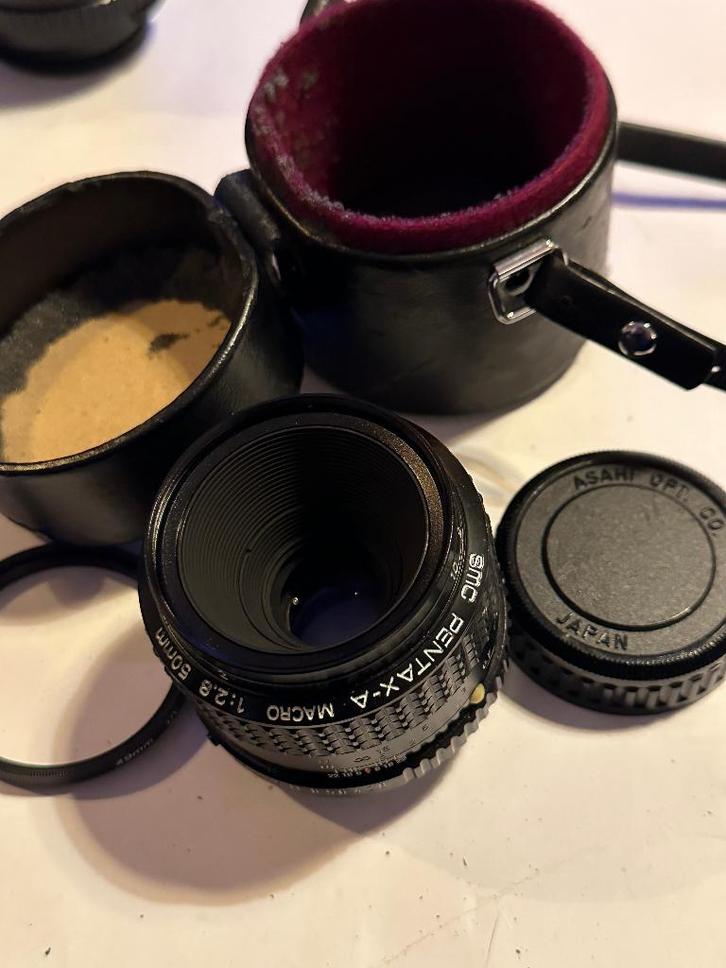 Pentax-a 50mm macro smc 1:2.8 Prime lens mount=pentax-k, Verzamelen, Fotografica en Filmapparatuur, Lens of Lenzen, 1960 tot 1980