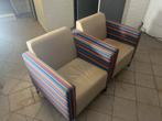 Fauteuils en Bankje Set, Ophalen, Gebruikt, Leer, 75 tot 100 cm
