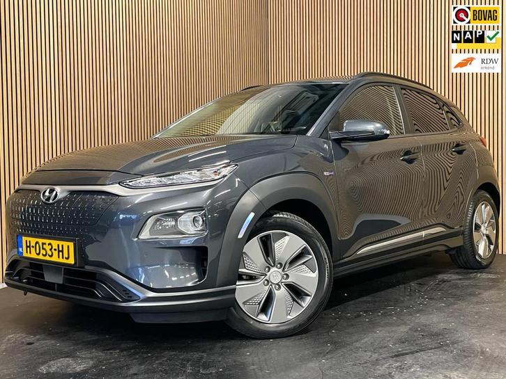 Hyundai Kona EV Premium 64 kWh|GROTE ACCU|FACELIFT|3-FASE|HU, Auto's, Hyundai, Bedrijf, Te koop, Kona, ABS, Achteruitrijcamera