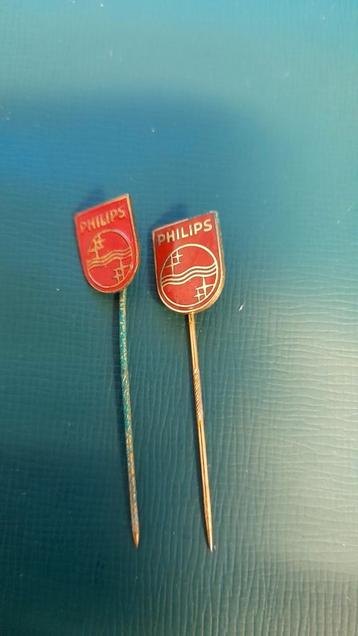 Vintage Philips Speldjes (2) beschikbaar voor biedingen