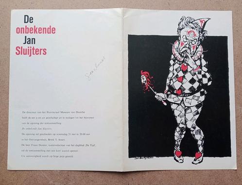 Jan Sluijters - De Onbekende - Invitatie, Antiek en Kunst, Kunst | Overige Kunst, Verzenden