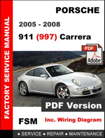 Werkplaatshandboek Porsche 911 (997 1e gen) beschikbaar voor biedingen