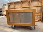 Prachtige massief eikenhouten onderkast voor buitenkeuken, Tuin en Terras, Buitenkeukens, Ophalen, Info@new-trend.nl, Luxius, Prins Hendriklaan 160, Overveen