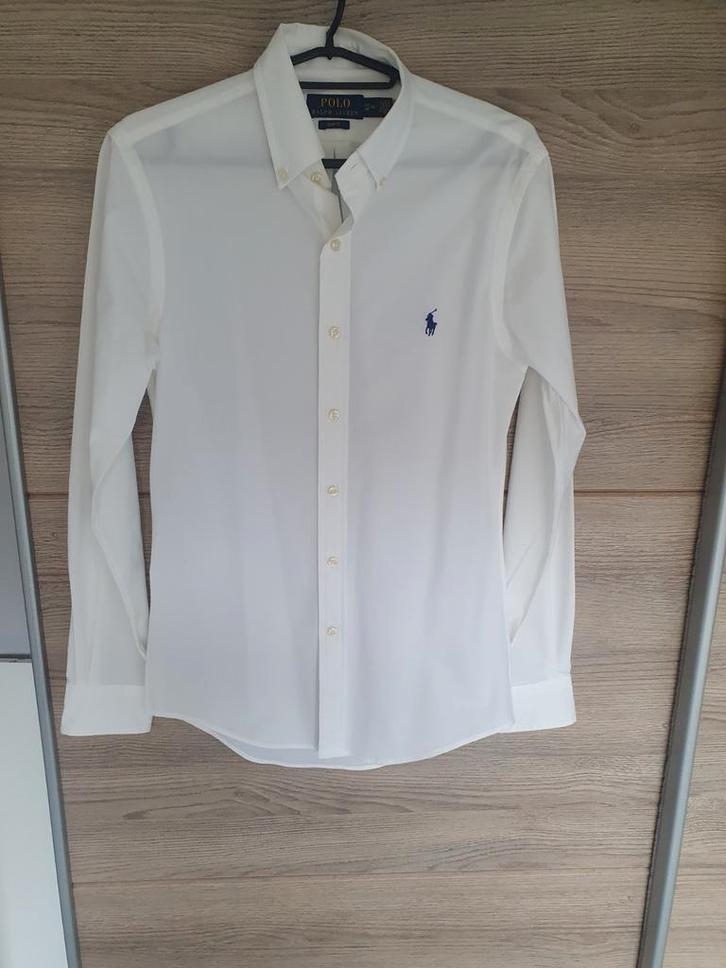 Ralph Lauren Wit Overhemd XS - Licht Getailleerd, Kleding | Heren, Overhemden, Ophalen of Verzenden