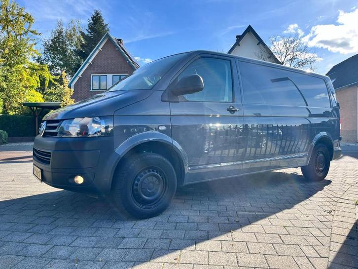 Volkswagen Transporter 2.0 TDI L2H1 3 zits 140 PK Lang Trekh, Auto's, Bestelauto's, Bedrijf, Te koop, ABS, Airbags, Airconditioning