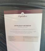 Optidee NIEUW PLUCHE dekbedovertrek met slopen donkergoen, Eenpersoons, Hoeslaken of Sloop, Nieuw, Ophalen of Verzenden