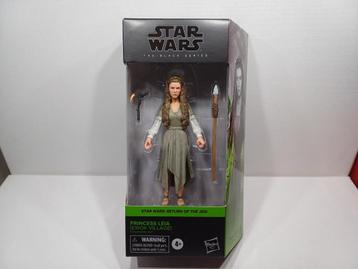 Star Wars Princess Leia Ewok Village ROTJ Black Series 6" beschikbaar voor biedingen