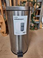 Pedaalemmer 30 liter, Ophalen, 50 tot 75 cm, Rvs, 20 tot 30 liter