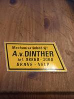 Mechanisatiebedrijf loonbedrijf a v dinther grave/velp, Ophalen of Verzenden, Zo goed als nieuw