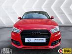 Audi A1 Sportback  1.0 TFSI S-Line Navi Lmv Pdc Ecc, Stof, Zwart, 95 pk, 4 stoelen