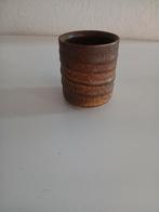 Bruin vaasje Mobach, Antiek en Kunst, Ophalen of Verzenden