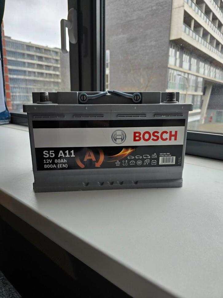 BOSCH S5 A11 AGM Start/Stop Battery 12V 80Ah 800A, Auto-onderdelen, Accu's en Toebehoren, BMW, Overige automerken, Universele onderdelen