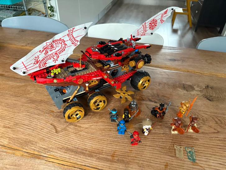 Lego Ninjago 70677 Landbounty, Kinderen en Baby's, Speelgoed | Duplo en Lego, Gebruikt, Lego, Complete set, Ophalen of Verzenden