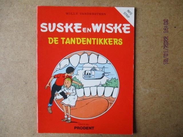adv5507 suske en wiske info strip 2, Boeken, Stripboeken, Eén stripboek, Ophalen, Gelezen