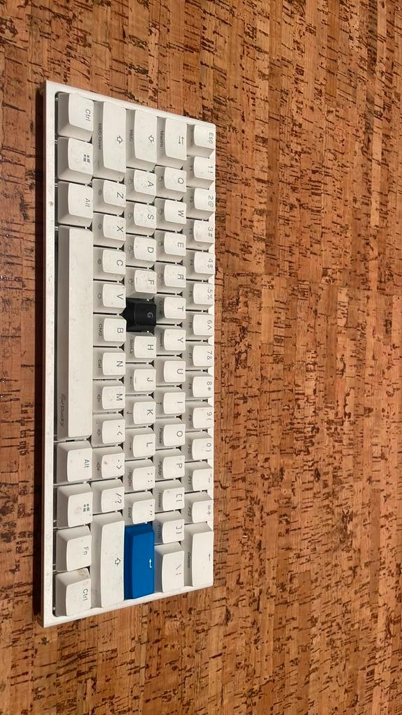 Ducky one 2 mini gaming toetsenbord RGB, Computers en Software, Toetsenborden, Zo goed als nieuw, Qwerty, Bedraad, Gaming toetsenbord