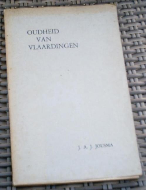 Oudheid van Vlaardingen. J.A.J. Jousma. 1947., Boeken, Geschiedenis | Stad en Regio, Zo goed als nieuw, 20e eeuw of later, Ophalen of Verzenden