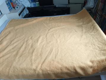 Nicoma elite ? grote  geel oranje wollen deken 242-170cm. beschikbaar voor biedingen
