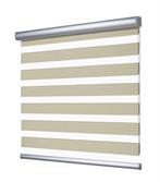 Veneta Slim Line Duo Rolgordijn - Grijs-Beige - 200x180cm, Ophalen, Zo goed als nieuw, Beige, 200 cm of meer