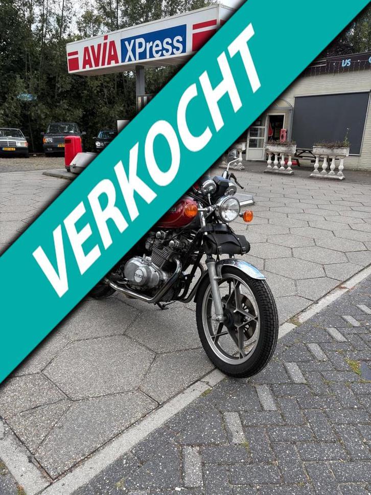 Suzuki Chopper GS 450 L *Voor de hobbyist of onderdelen, Motoren, Motoren | Suzuki, Bedrijf, Chopper, 12 t/m 35 kW