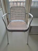 design eetkamerstoel depadova silver, Huis en Inrichting, Stoelen, Ophalen, Modern design, Wit, Zo goed als nieuw