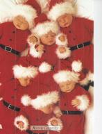 B18 gelopen ansichtkaart anne geddes kerstkindjes, Verzamelen, Ansichtkaarten | Themakaarten, Ophalen of Verzenden, Gelopen, Kinderen