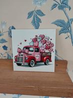 Handgemaakt Valentijnsdag Tegeltje, Ophalen of Verzenden