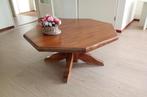 Vintage 8-hoekige salontafel, Ophalen, Gebruikt, 50 tot 100 cm, Eikenhout