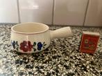 Boerenbont keramiek casserole steel kom klein wit kommetje, Ophalen of Verzenden, Zo goed als nieuw, Boerenbont