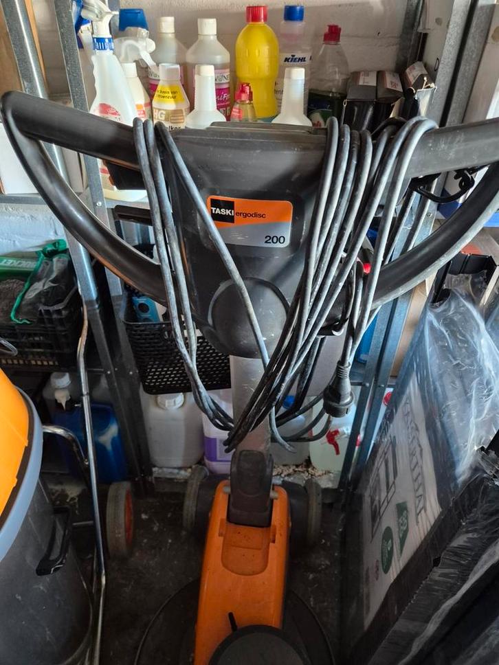TASKI Ergodisc 200 Schrobzuigmachine, Doe-het-zelf en Verbouw, Reinigingsmachines, Ophalen of Verzenden