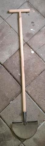 Grasrandsteker met houten steel, Ophalen of Verzenden, Gebruikt, Onkruidsteker
