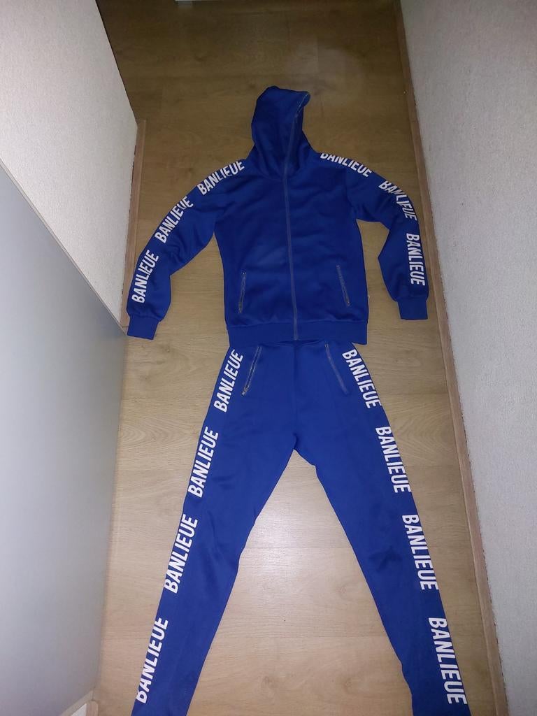 Banlieue Trainingspak XS - Zo goed als nieuw, Kleding | Heren, Sportkleding, Ophalen, Zo goed als nieuw, Maat 46 (S) of kleiner