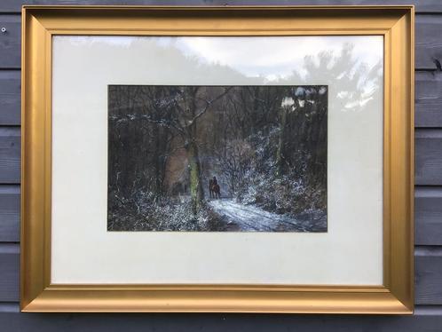 Aquarel Sybolt Berghuis (1894), Antiek en Kunst, Kunst | Schilderijen | Klassiek, Ophalen