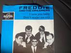 Freddie And The Dreamers : I Love You Baby ( single vinyl), Pop, Gebruikt, Ophalen
