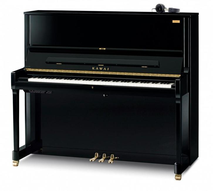 Kawai K-500 AURES2 All-In-One piano in showroom K500, Muziek en Instrumenten, Piano's, Nieuw, Piano, Zwart, Hoogglans, Ophalen of Verzenden