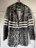 Creme de la creme zwart/grijs/wit colbertje nieuw maat M, Kleding | Dames, Maat 38/40 (M), Wit, Ophalen of Verzenden, Jasje