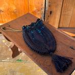 Collecte zak collectezak blauw gehaakt 12 cm x 19 cm, Ophalen of Verzenden, Gebruikt, Overige typen, Christendom | Katholiek