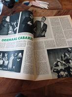 Artikel 3x cabaret Wim Kan, Wim Sonneveld, Toon Hermans 1954, Gebruikt, Ophalen of Verzenden