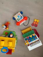 Fisher-Price kassa, telefoon en huisje in 1 koop., Kinderen en Baby's, Speelgoed | Fisher-Price, Ophalen, Gebruikt, Speelset