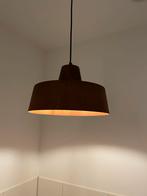 Gezellige, sfeervolle hanglamp in roestkleur, Ophalen of Verzenden, Gebruikt, Metaal, 50 tot 75 cm