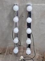 IKEA LEDSJÖ led-wandlampen. Badkamerlamp makeuplamp setprijs, Metaal of Aluminium, Ophalen of Verzenden, Zo goed als nieuw, Led