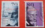 Nederland - 2x Nobelprijs Winnaars, Verzenden, Na 1940, Gestempeld