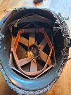 NED M 53 HELM WOODLAND EN NETJE, Ophalen of Verzenden, Landmacht, Nederland, Helm of Baret