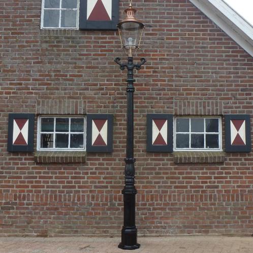 Tuinlantaarn tuinverlichting buitenlamp gietijzer, Tuin en Terras, Buitenverlichting, Ophalen of Verzenden