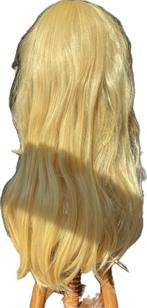 Cosplay Pruik lang blond, Ophalen of Verzenden, Zo goed als nieuw