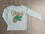 Name It Longsleeve Lichtblauw Dino - maat 110 ZGAN!!!, Ophalen of Verzenden, Zo goed als nieuw, Shirt of Longsleeve, Name IT