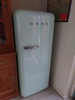 Smeg Koelkast FAB28RV1 - Retro Pastelgroen, Witgoed en Apparatuur, Koelkasten en IJskasten, Gebruikt, 200 liter of meer, 60 cm of meer