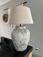 Kruiklamp Tafellamp Landelijk, Huis en Inrichting, Lampen | Tafellampen, Ophalen of Verzenden, Zo goed als nieuw, Stof, 50 tot 75 cm